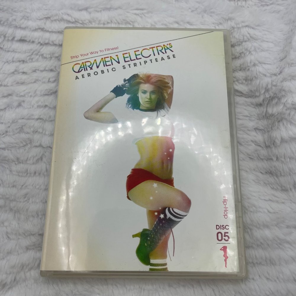 Carmen Electra Aerobic Striptease 5 DVD Set Vintage Workout Fitness Some Sealed - Picture 7 of 7